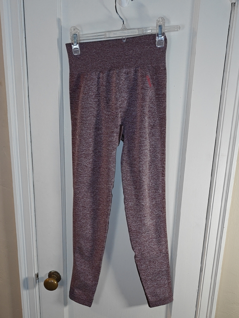 Gymshark Heathered Mauve High-Rise Leggings